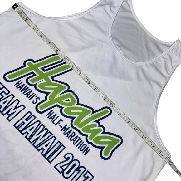 Hapalua Hawaii Half Marathon Shirt Mens Large Team Hawaii 2017 Running Tank - Picture 7 of 8